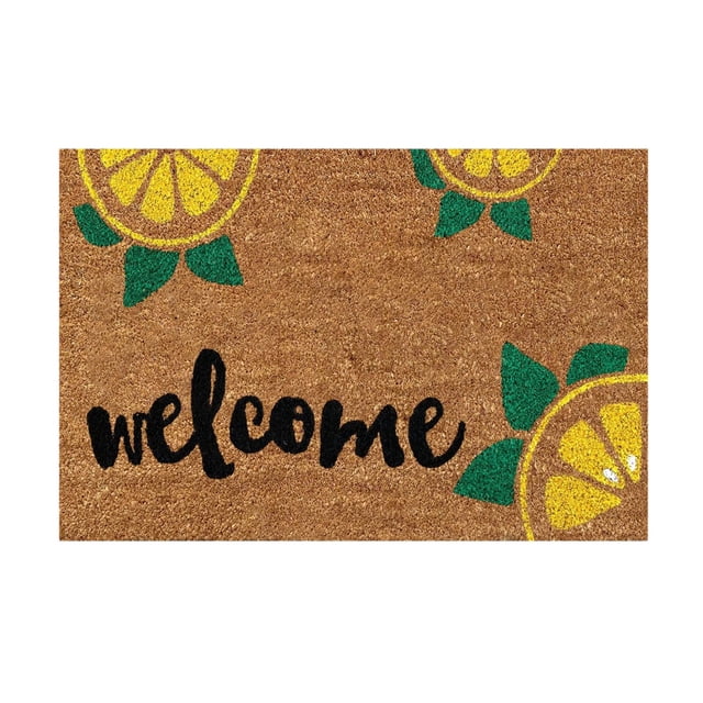 Giyblacko Carpet Door Mats Lemon Mat Holiday Mat Welcome Door Mat Polyester Door Mat
