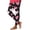 ☪220-Pink, variant on Nuoqisi Summer Leggings Athletic for Womens Print Slim Tight Long Pants Soft Elastic Waist Skinny Pants Dance Running Yoga Workout