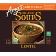 thumbnail image 2 of 2X - Amy’S Soup, Vegan Lentil Soup, Light In Sodium, Gluten Free, Made With Organic Green Lentils And Vegetables, Canned Soup, 14.5 Oz, 2 of 3