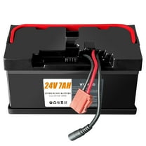 24V 7Ah Lithium battery for torex 24V UTVs Ride- On Cars & Toys , Lightweight & Long-Lasting, with 2A Fast Charger