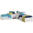 thumbnail image 3 of Pulse L-Shaped Bed with Double Storage - White, 3 of 4