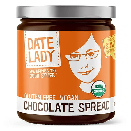 Date Lady Chocolate Date Spread | Vegan, Organic, No Added Sugar (1 Jar)