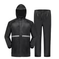 thumbnail image 1 of CONJUNTO DE IMPERMEABLE PARA MOTOCICLISTAS CON TIRA REFLEJANTE, 1 of 5