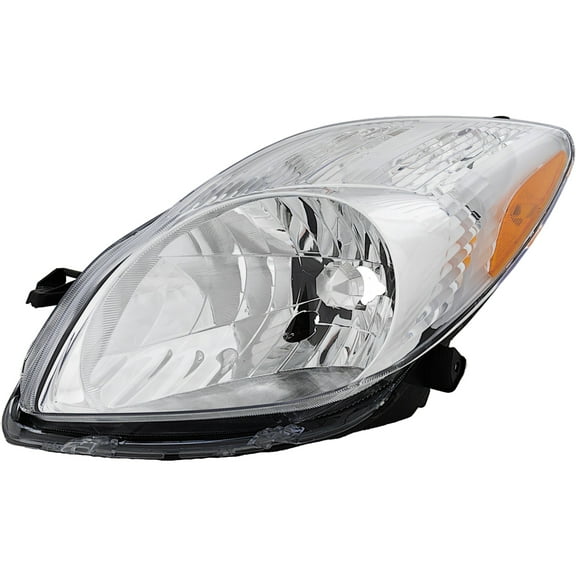 Headlight Compatible with Toyota Yaris 2009-2011 LH Lens and Housing Hatchback