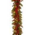 thumbnail image 3 of 1pc Christmas Red Fruit Vine Vine Decor Vine Door Vine Door Christmas Ornament Garland Hanging Wreath Artificial Door Vine Decor, 3 of 5