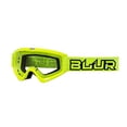 thumbnail image 2 of Blur - 6030-112 - B-Zero Offroad Motocross Goggle - Hi-Viz, 2 of 2