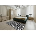 thumbnail image 5 of Ahgly Company Machine Washable Indoor Rectangle Transitional Silver Gray Area Rugs, 6' x 9', 5 of 7