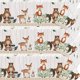 thumbnail image 2 of 3ct Woodland Mantel de plástico Criaturas Fox Cumpleaños Baby Shower Banner Wild One Welco HEETON HEETON, 2 of 2