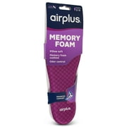 Airplus Memory Comfort Insole Womens 5-11, Trim-to-Fit Womens