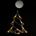 thumbnail image 3 of Luz LED navideña de copos de nieve, lámpara colgante de Papá Noel con ventosa, adornos para ventana, decoración para el hogar, Navidad, decoración de Año Nuevo 2024, 3 of 4