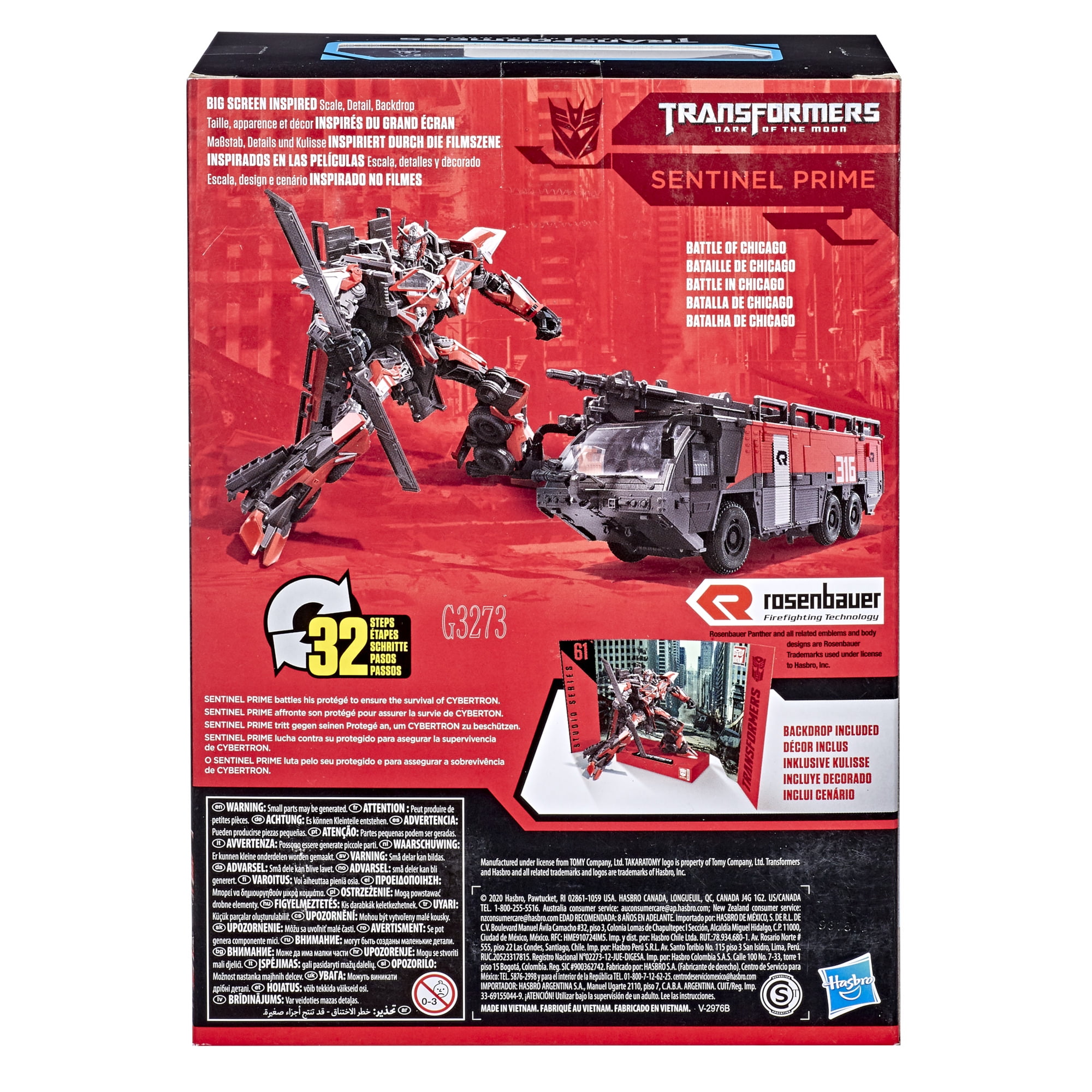 Sentinel prime best sale action figure