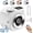 White, variant on Mini Camera Shaped Portable Fan with Lanyard, Portable Mini Handheld & Neck Fan with 199-Speed Turbo Cooling, LED Display USB Rechargeable Personal Cooling Fan for Outdoor Office Desk Use (Green)
