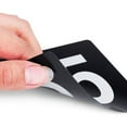 thumbnail image 5 of Double-sided plastic table number card -10, 5 of 5