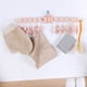 thumbnail image 5 of Fiudx Ofertas de la semana Colgador plegable para secador de ropa con 10 Clips, secador de ropa para niños y adultos, calcetines a prueba de viento, ropa interior, tendedero de plástico, colgador de, 5 of 6