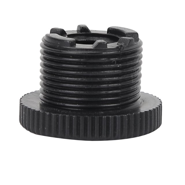 Mic Thread Screw Adapter, Screw Adapter Portable Shock Proof Knurled Microphone Outer Flange Design For Microphone Stand 5/8 For 5/8" Male To 3/8" Female