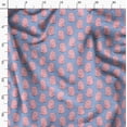 thumbnail image 3 of Soimoi Rayon Fabric Pig Animal Print Sewing Fabric Yard 56 Inch Wide, 3 of 5