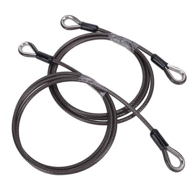 Cuerda De Elevación De Puerta De Remolque, Cable De Elevación De Puerta De Remolque, 2 Piezas 125542 Seguridad Mejorada Alta Resistencia Fácil Instalación Con Clip De Resorte