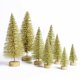 thumbnail image 1 of 8 Uds Mini árboles de Navidad pino nevado adorno de fiesta de Navidad decoración navideña, 1 of 5
