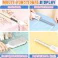 thumbnail image 4 of ZOURIH Multifunctional Electrostatic Lint Brush - Four in One Electrostatic Brush,Pet Hair Remover Brushs,4-in-1 Pet Hair Remover & Lint Brush for Clothes,Furniture & Laundry,Pink, 4 of 8