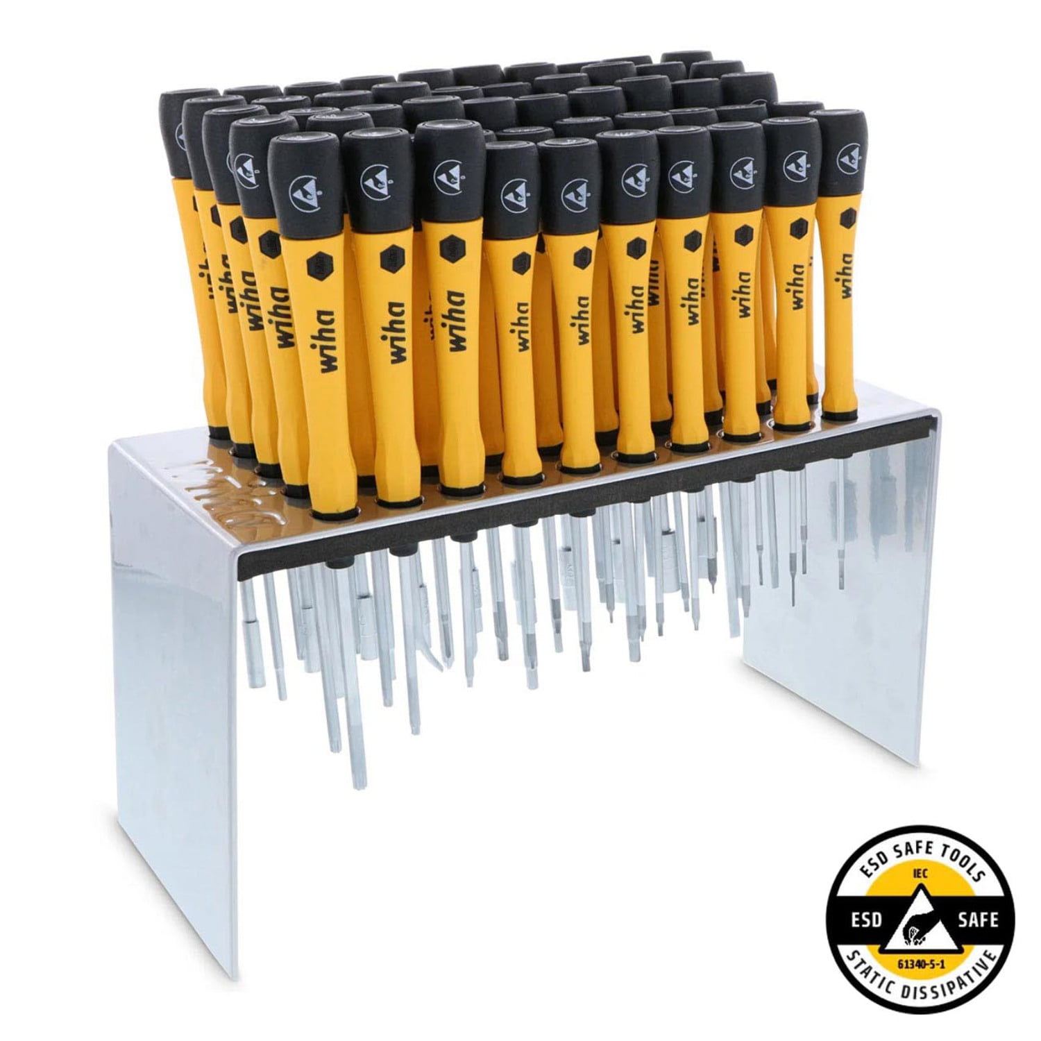 ESD Safe Screwdriver Set, NmPcs50 Slotted ESD Safe Precision Screwdrivers 1.5-3.0 mm | LINDSTRÖM
