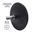thumbnail image 3 of Disco olímpico de peso 5 kg bumper Athletic Works WMW-205-5KG, 3 of 4