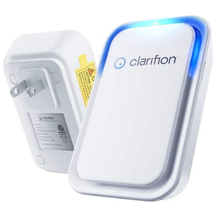 Clarifion - Air Ionizers for Home (1 Pack), Negative Ion Filtration System