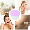 thumbnail image 5 of Unique Bargains 1 Pc Lightweight Short Handle Round Facial Mask Brush Purple, 5 of 5