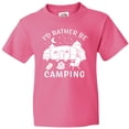 thumbnail image 3 of Inktastic I'd Rather Be Camping Youth T-Shirt, 3 of 5