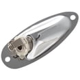 thumbnail image 4 of 10Pcs Boat Guitar 1/4 Inch Input Output Plate Socket 6.35mm Chrome Silver for Style Guitar Parts, 4 of 9