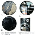 thumbnail image 3 of Designart "Midnight Race Car Track in Formula Racing II" Architecture Framed Wall Art - Modern Black Race Tracks Entryway Framed Wall Art, 3 of 6