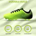 thumbnail image 2 of Zapatos de fútbol Vizari Stealth FG Firm Ground para niños verde/negro, 2 of 6