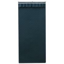 JVBTVB 35"x79" Thermal Insulated Door Curtain for Winter - Windproof Energy Saving Barrier with Easy Hook & Loop Installation and Handles