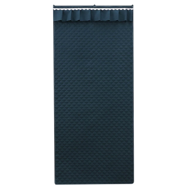 Amzcrzy Funda Nórdica, Sábana, Funda De Almohada De Satén, Cortina De Puerta Con Aislamiento Térmico, Se Adapta A Puertas Que Bloquean El Frío Y Retienen El Calor Del Invierno, Tela Mejorada Rellena