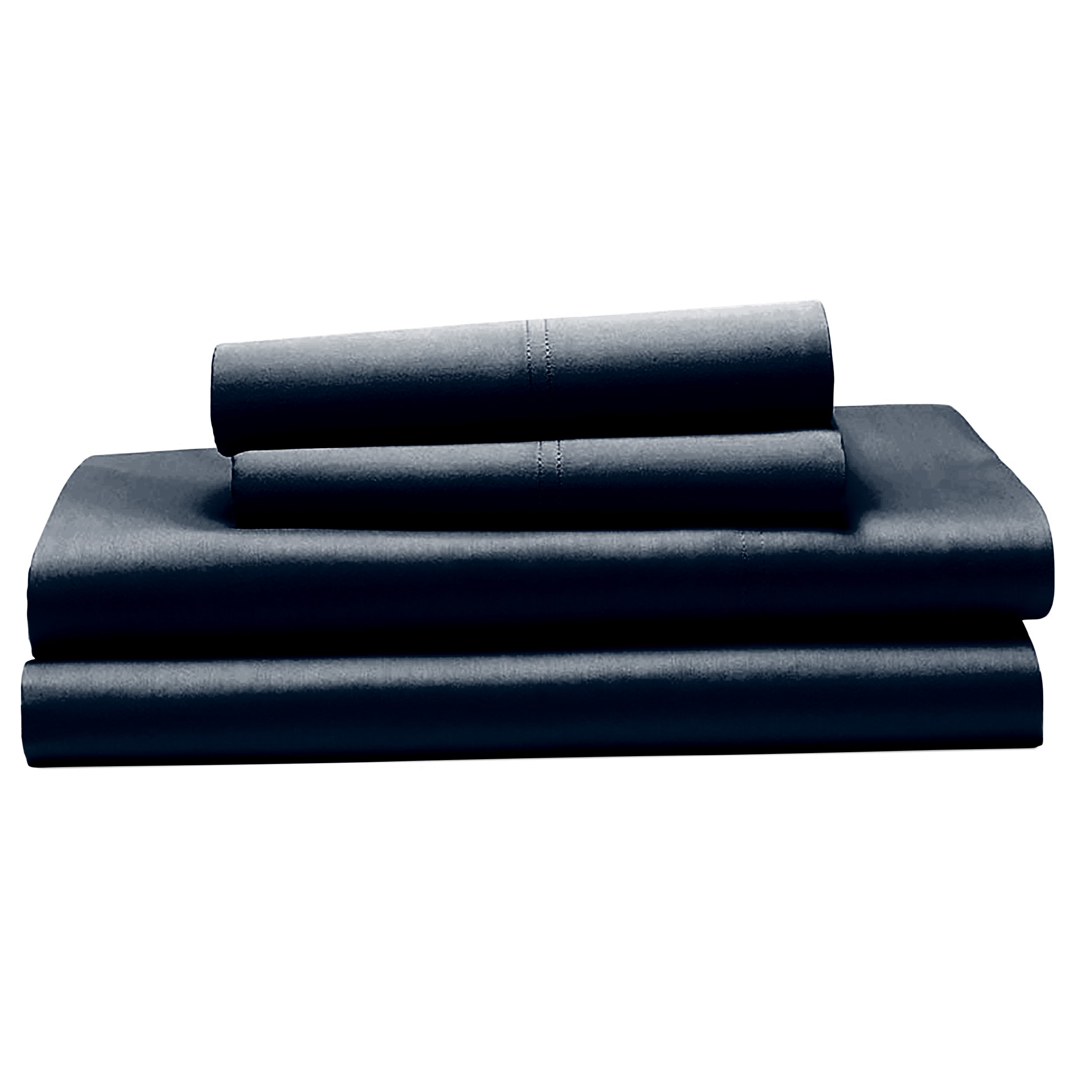 hometrends 300 TC Brushed Percale Flat Sheet, Size: Twin - King