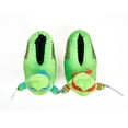 thumbnail image 3 of ODD SOX – TMNT Raph and Leo 3D Slippers Large for Men & Women – Soft Plush Indoor House Shoes, Cozy, 3 of 4