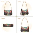 thumbnail image 7 of FORMRS Womens Shoulder Bag with Chain Strap Clutch Purse Cute Tote Handbag, Colorful Road, 7 of 7