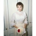 thumbnail image 1 of Liza Minnelli rare 1967 portrait in her wedding gown holding bouquet 24x36 poster, 1 of 1