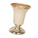 thumbnail image 2 of Jarrón de flores para boda, candelabro, centro de mesa, decoración, maceta de metal, soporte para flores, candelabro para mesa de cumpleaños, hogar Oro S 12cmx20cm, 2 of 8