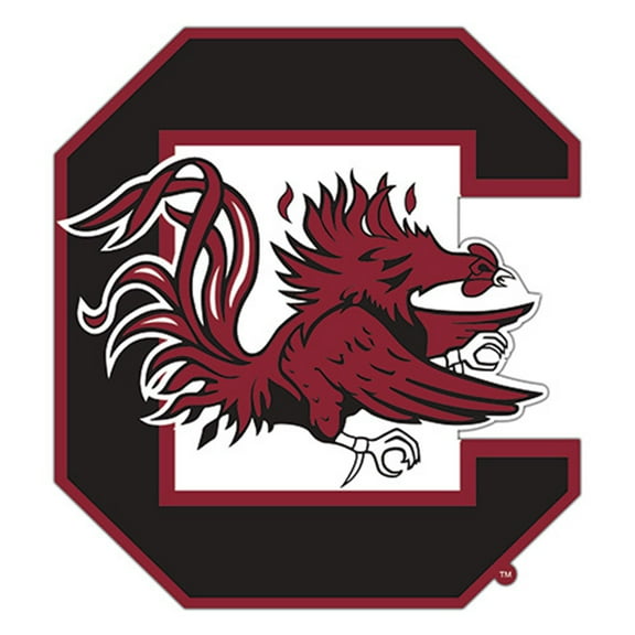 South Carolina Gamecocks 24" Logo Cutout Sign