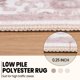 thumbnail image 4 of Area Rug Rose Home Fashion, lavable, 160 x 210 cm, poliéster rosa, 4 of 8