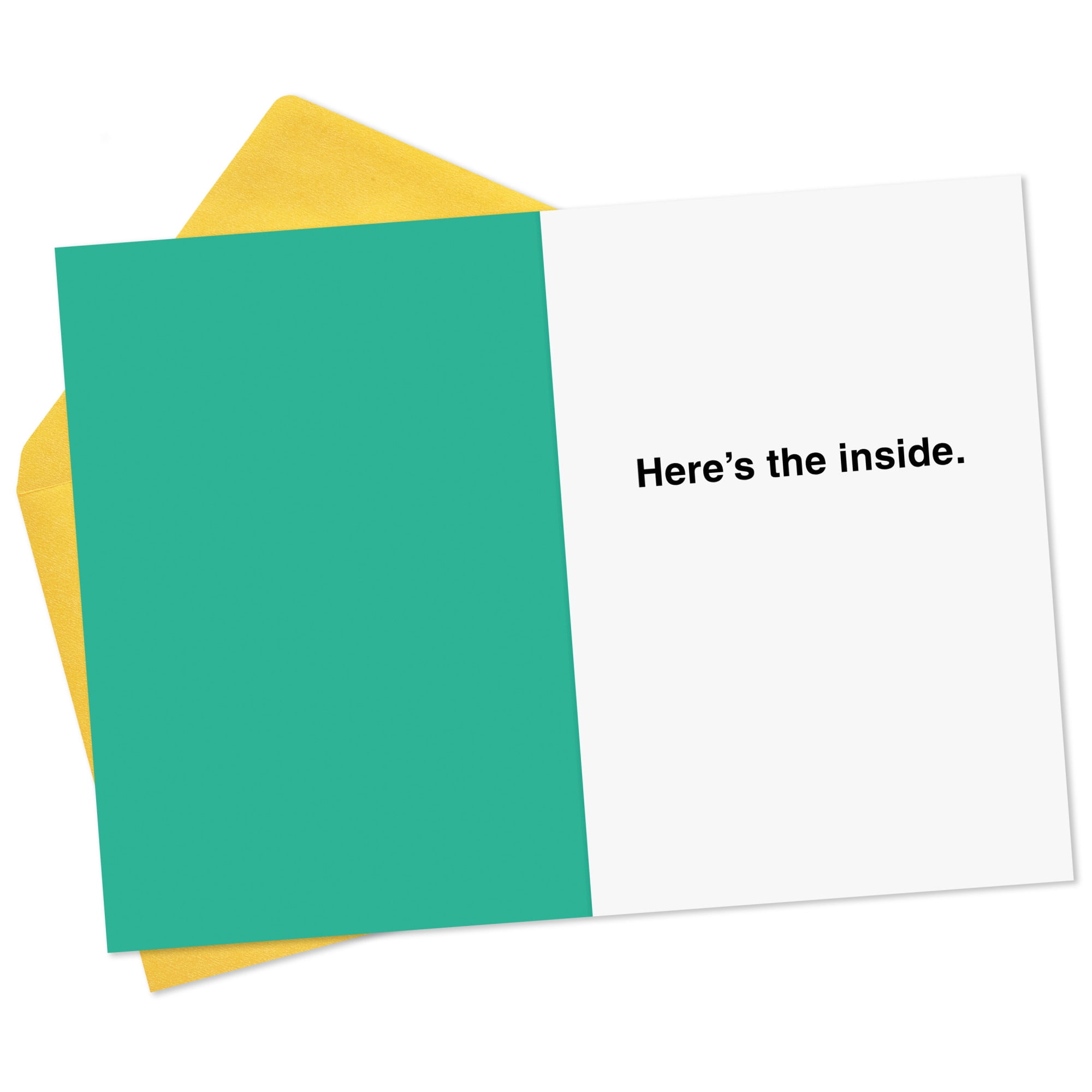 Hallmark Shoebox Funny Birthday Card (Here's Your Card)