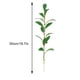 thumbnail image 2 of Planta Artificial Hoja Rama Simulación Vegetación Hogar Oficina Tela Planta falsa, Verde 10 Piezas kenally HA8513-01B, 2 of 6