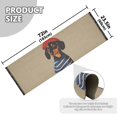 thumbnail image 5 of Yayeee Runner Rug for Bedroom 2'x6' Machine Washable Hallway Non Slip Mat, Dog Artist, 5 of 8