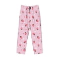 thumbnail image 5 of Balery Floral Strawberr print Men's Pajama Pants,Ultra Lightweight Pjs,Lounge Pant-Medium, 5 of 9