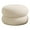 White, variant on 1 Pc Boucle Ottoman, Round Ottoman, Round Foot Rest Stool, Round Footrest Stool, Foot Stool for Bedroom Living Room, Makeup Multifunctional Ottoman, 13.77x8.66 Inch, Pink