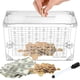 thumbnail image 1 of Tarro de ahorros de caja de seguridad de sobremesa de acrílico – Banco de dinero transparente con seguimiento numérico, material resistente y duradero, almacenamiento multiusos para decoración de, 1 of 2