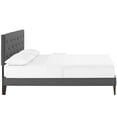 thumbnail image 6 of Modway Terisa Fabric Upholstered Full Platform Bed in Light Gray, 6 of 21
