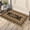 Welcome, variant on Bleum Cade Welcome Mat Non-Slip Low Profile Front Door Mat for Outdoor Indoor,Muddy Dirt Resist Stain Fade Door Mat for Outside Patio Porch,Brown (18"x30",Welcome)