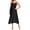 Black, variant on Women Cotton Silk Long Slip Full Slip For Under Dress Camisoles Slip Dress Petticoat