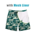 thumbnail image 4 of COOFANDY Mens Swim Trunks 7 inch Swim Shorts Board Short Bathing Suit with Mesh Liner Beach Shorts, 4 of 6